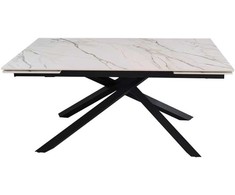 Galds izvelkams Domoletti DRDTQ002SWT, balta, 160 - 240 cm x 90 cm x 76 cm