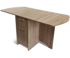 Galds izvelkams Domoletti, ozola krās., 40 - 160 cm x 80 cm x 75 cm