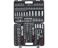 Grąžtas Galvutės rinkinys BGS Technic-1/4" - 3/8" - 1/2" jungtis - 172 vnt.