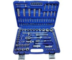 Grąžtas Galvučių 4-32mm ir priedų rinkinys 1/4" ir 1/2" 93 vnt Irimo