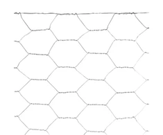 Garden Cente Tinklas Hexagonal. 25 x 25 x 0.6 mm. 100 cm. 10 m. cinkuota