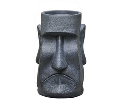 Garden Center Dekoratīvais puķu pods "Seja" LT34208-PC, 26.5 cm x 24 cm x 39 cm, pelēka krās.