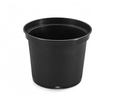 Stādīšanas pods Garden Center JZ21, plastmasa, melna krās.