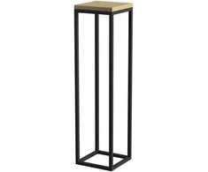 Garden Center Tajemniczy Ogrod FLOWER STAND LAVAL M Juodas OAK 19X19X77
