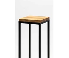 Garden Center Tajemniczy Ogrod FLOWER STAND LAVAL S Juodas OAK 19X19X62