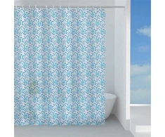 Dušas aizkars Gedy Pool TVI13321830, zila krās./balta krās., 200 cm x 180 cm