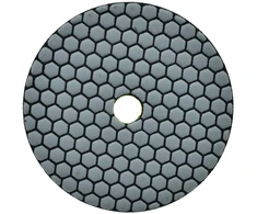 Geko Deimantinis diskas sausam poliravimui 125mm Grūdėtumas 100