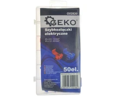 Geko Automobilio jungčių ir tvirtinimų komplektas AUTO Universalus 50 vnt.