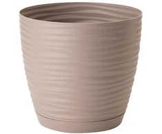 Gėlių vazonas Form Plastic Petit 3040, plastikinis, rudos spalvos.