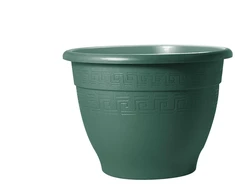Gėlių vazonas Plasticotto. plastikinis. DIA 42 cm. žalia sp.