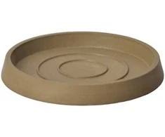 Gėlių vazono lėkštė Domoletti 09-15, ruda, 15 cm