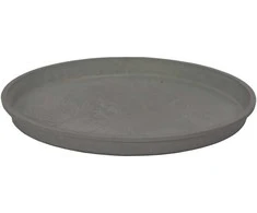 Gėlių vazono lėkštė Domoletti 13Y-22, pilkos spalvos, 22,4 cm
