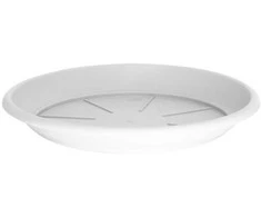 Gėlių vazono lėkštė Plasticotto, balta, 20 cm
