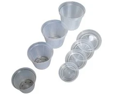 Gėlių vazono lėkštė Uniplastex UPOO16, skaidri, 16 cm