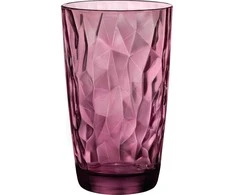 Stiklinė BORMIOLI ROCCO DIAMOND COOLER, 470 ml, violetinė