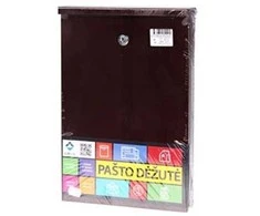 Glori Ir Ko Pašto dėžutė 355x240x50mm ruda