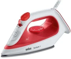 Lygintuvas Braun TexStyle 1 SI1019RD, balta sp./raudona sp.