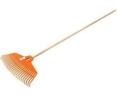 Prosperplast FOCUS PLASTIKINIS LAPŲ grėblys, ORANŽINĖ
