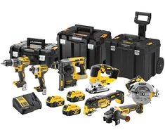 Grąžtas Akumulatora instrumentu komplekts ar bateriju Dewalt DCK755P3T-QW, 18 V, 5 Ah