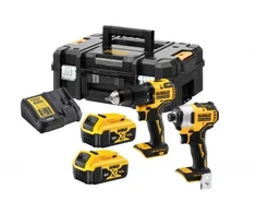 Grąžtas Akumulatora skrūvgriezējs - urbis Dewalt DCK2062M2T-QW
