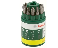Atsuktuvų antgalių komplektas Bosch, 10 vnt
