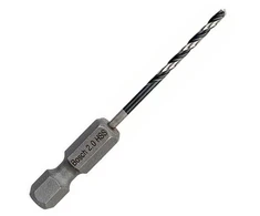 Grąžtas Bosch, metalinis, HSS, šešiakampis, 2 mm x 6 cm