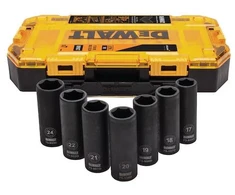 Grąžtas DEWALT x McLaren smūginių galvučių rinkinys. 7 vnt.