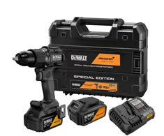 Grąžtas Smūginis suktuvas-gręžtuvas DeWalt DCD86MM2T; 18 V; 2x4,0 Ah akum.