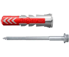 Grąžtas Kaištis Fischer DuoPower, varžtiniai, 10 mm x 50 mm, 4 vnt.