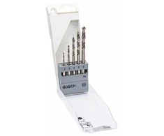 Grąžtas Medienos grąžtų komplektas Bosch, 2-6 mm, 5 vnt