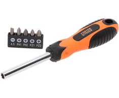 Grąžtas Faster_Tools Atsuktuvas su antgaliais FASTER TOOLS