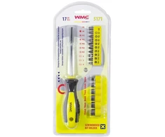 Grąžtas Atsuktuvų rinkinys WMC Tools 5171, 21 cm, 17 vnt.