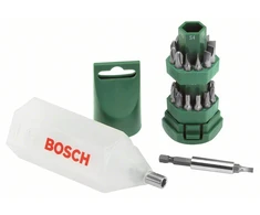Grąžtas Atsuktuvų antgalių rinkinys Bosch 2607010386, T25
