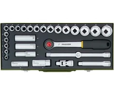 Grąžtas Sukimo įrankių rinkinys Proxxon 23000 8-34 mm. 1/2". 29 vnt.