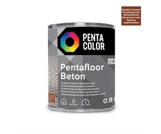 Pentacolor PENTAFLOOR BETONO DAŽAI RAUDONO RUDOS SPALVOS 0,9 L
