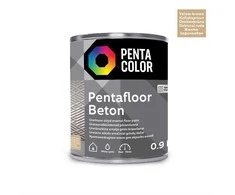 Pentacolor Dažai „PENTAFLOOR“ betonui, geltonai rudi, 0,9 l