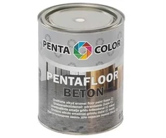 Grindų dažai Pentacolor Pentafloor Beton, balta sp., 0.9 l