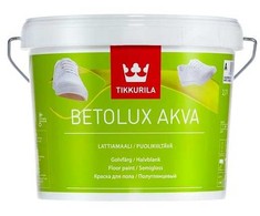 Grindų dažai Tikkurila, Betolux Akva A, 2,7 l
