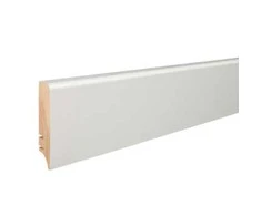 BARLINEK Medinė balta grindjuostė P7027362A, 17 mm pločio, 70 mm aukščio, 2,2 m ilgio