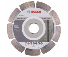 Griešanas asmens Bosch, 125 mm x 22.23 mm x 2.2 mm