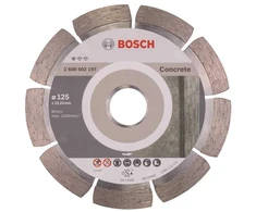 Griešanas asmens Bosch, 125 mm x 22.23 mm x 2.2 mm