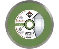 Deimantinis pjovimo diskas Rubi CSV 125 SuperPro; 125 mm