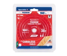 Pjovimo diskas Specialist+ LTW1603620-T; 160x20x1,0 mm; Z36; 15°