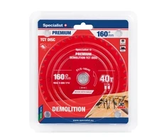 Pjovimo diskas Specialist+ LTCW1604020-T; 160x20x1,0 mm; Z40; 18°