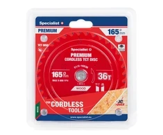 Pjovimo diskas SPECIALIST+ Cordless 165x36Tx20mm