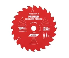 Pjovimo diskas 184x24Tx20/16mm, Cordless PREMIUM, SPECIALIST+