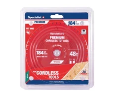 SPECIALIST+ pjovimo diskas Cordless 184x48Tx20/16mm
