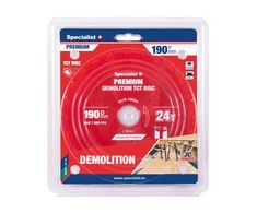 Pjovimo diskas SPECIALIST+ Demolition 190x24Tx30mm