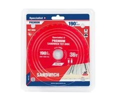 Pjovimo diskas Specialist+ LTS1903630-T; 190x30x1,4 mm; Z36; 0°