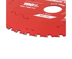 Metalo pjovimo diskas SPECIALIST+ Premium, 190 x 1,8 x 30 mm, 30 dantų, 0°, TCT